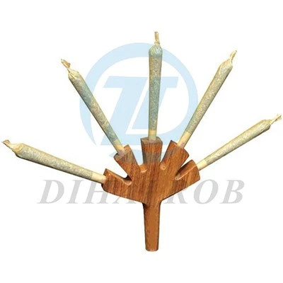 Ống gỗ tự nhiên thô Pre-Roll